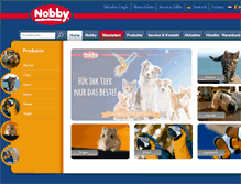 Tablet Screenshot of nobby.de