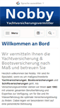 Mobile Screenshot of nobby.eu