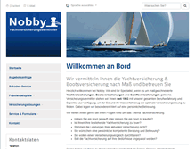 Tablet Screenshot of nobby.eu